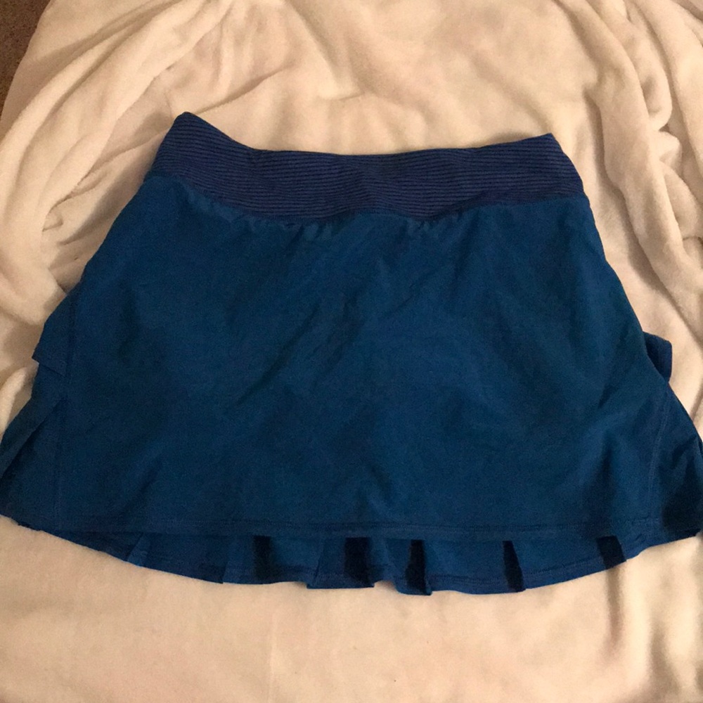 Lululemon blue tennis/ golf skirt